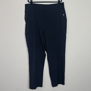 Athleta Navy Straight Leg Pants